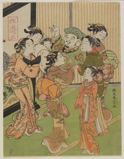  door Suzuki Harunobu