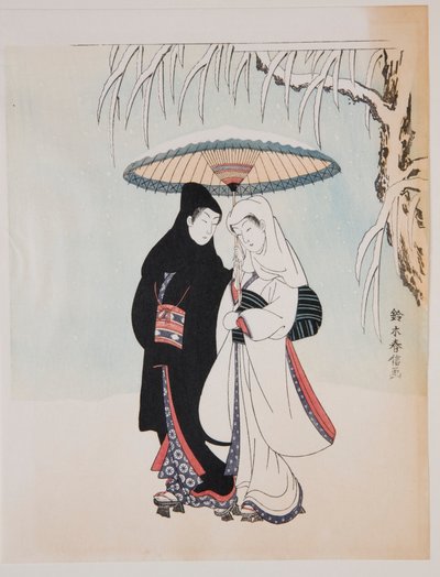  door Suzuki Harunobu