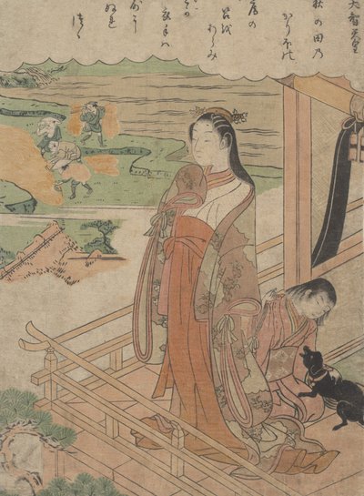 Sympathie door Suzuki Harunobu
