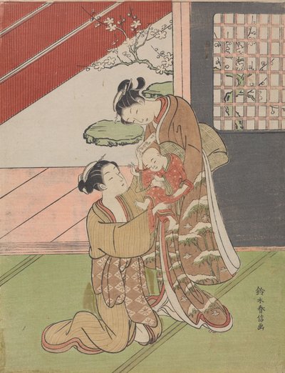 door Suzuki Harunobu