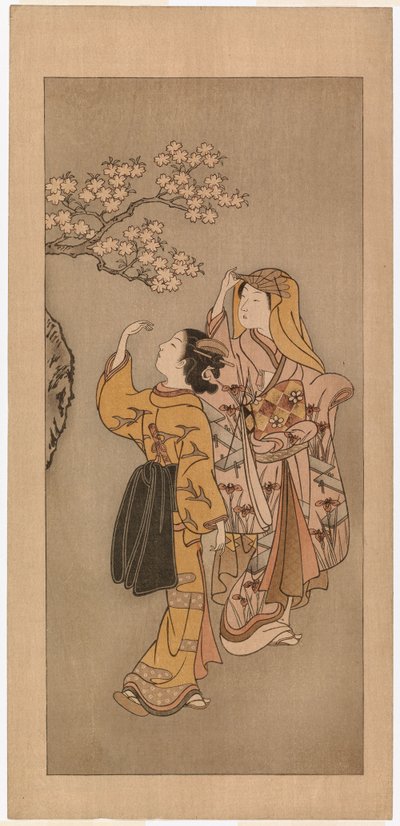  door Suzuki Harunobu
