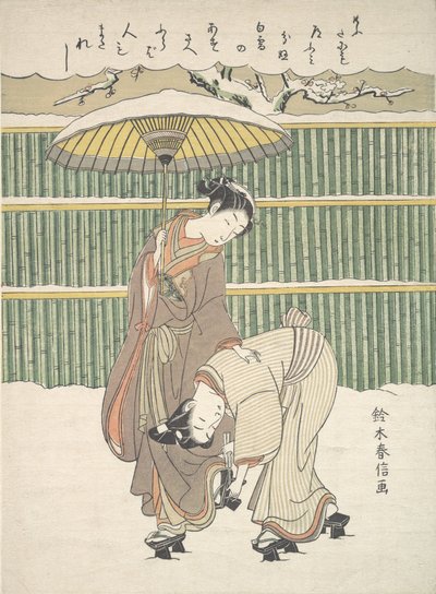 Zonder Titel door Suzuki Harunobu