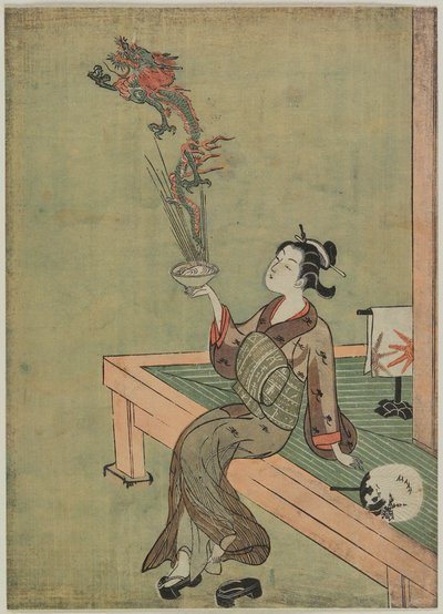  door Suzuki Harunobu