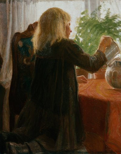 Meisje water varen door Sven Jorgensen