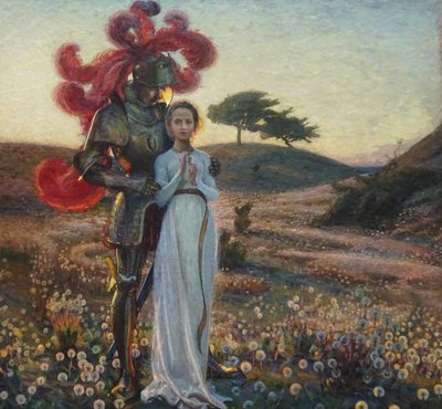 De Ridder en de Maagd door Sven Richard Bergh
