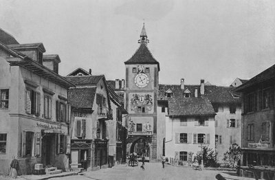 Oude Stadspoort in Liestal, Basel-Landschaft door Swiss Photographer