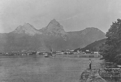 Brunnen en de Mythen, Vierwoudstrekenmeer door Swiss Photographer