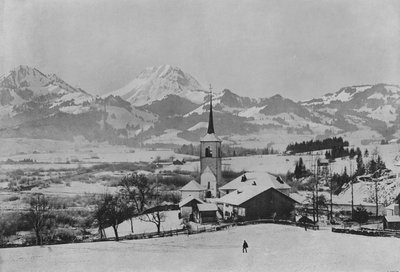 De Moleson, Uitzicht vanaf Broc, Gruyère door Swiss Photographer