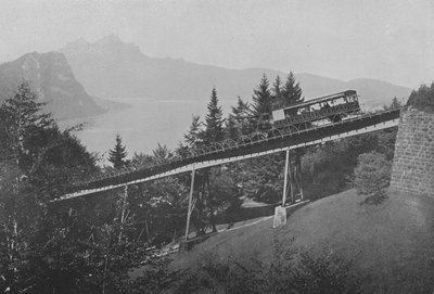 Rigi-lijn, Schnurtobelbrug door Swiss Photographer