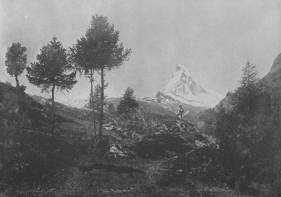 Alpenlandschap en de Mont-Cervin door Swiss Photographer