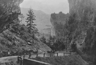 Route de la Via Mala en de Hohen Rhatien door Swiss Photographer