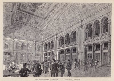 De Beurszaal in Zürich, De Beurs in Zürich door Swiss School