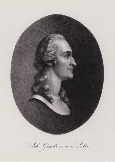 Johann Gaudenz von Salis-Seewis, Zwitserse dichter door Swiss School