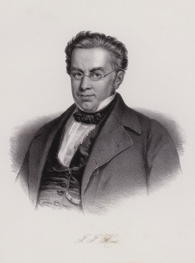 Johann Jakob Hess, Zwitserse jurist en politicus door Swiss School
