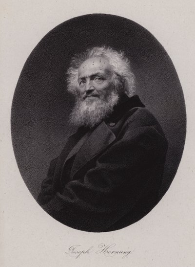 Joseph Hornung, Zwitserse schilder (gravure) door Swiss School