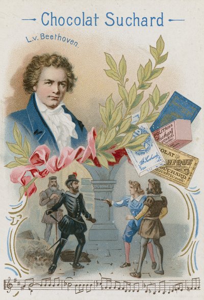 Ludwig van Beethoven, Duitse componist en pianist door Swiss School