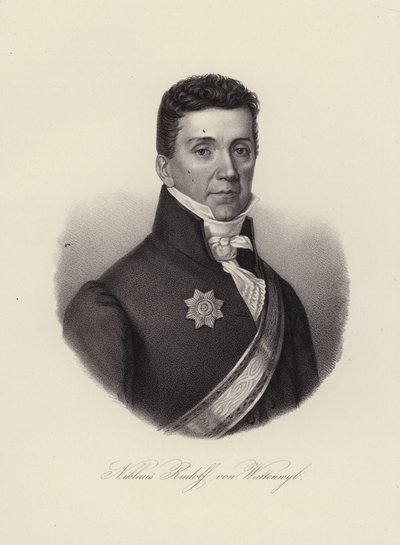 Niklaus Rudolf von Wattenwyl, Zwitserse generaal en de laatste burgemeester van de Restauratie in de stad Bern door Swiss School