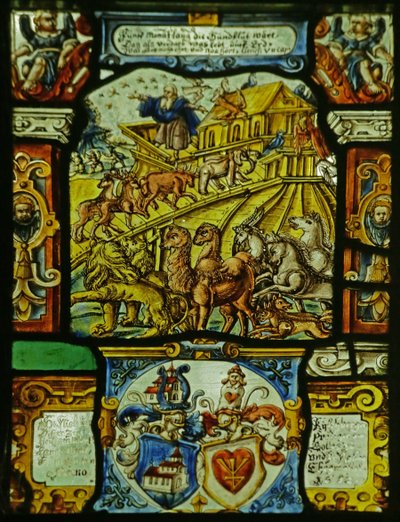 De Ark van Noach, 1632 door Swiss School