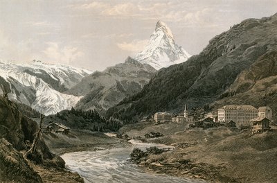Zermatt en de Matterhorn door Swiss School