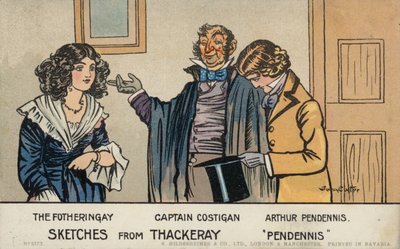 Pendennis, door William Makepeace Thackeray door Sydney Carter