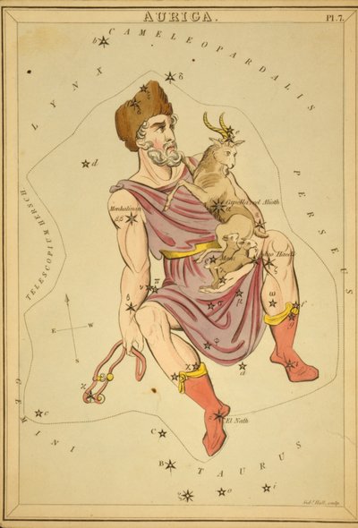 Auriga, Illustratie uit 