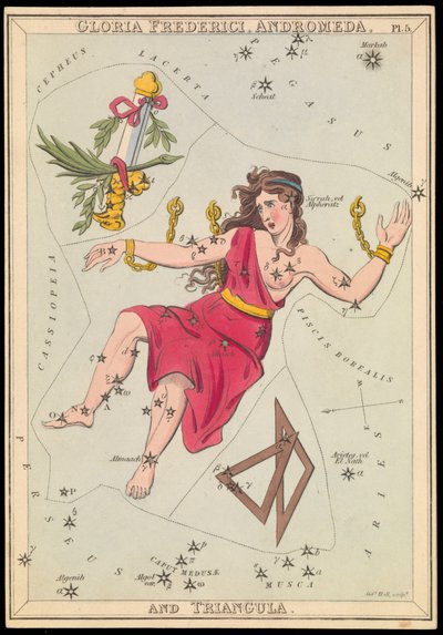 Gloria Frederich, Andromeda en Triangula door Sydney Hall