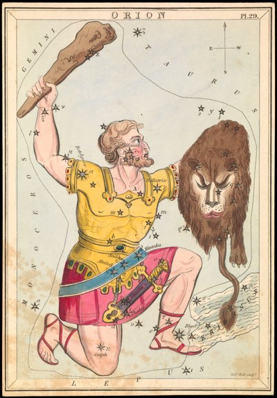 Orion, ca. 1825 door Sydney Hall