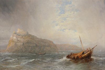 Storm over Lemnos, Griekenland door Sydney Herbert