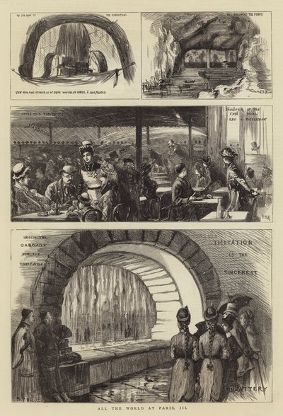 De hele wereld in Parijs, III door Sydney Prior Hall