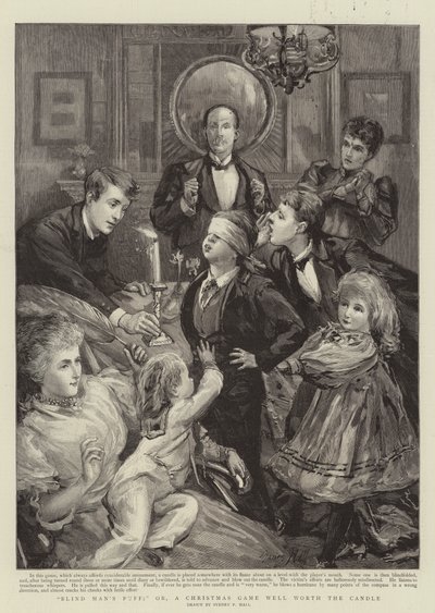Blindemannetje; of, een Kerstspel dat de Kaars Waard is door Sydney Prior Hall