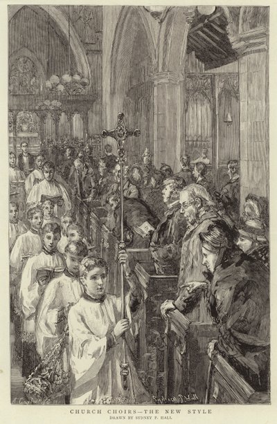 Kerk Koren, de Nieuwe Stijl door Sydney Prior Hall