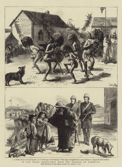 In het Grote Noordwesten met de Markies van Lorne, IX door Sydney Prior Hall