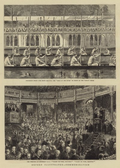 Oxford Geïllustreerd, Herdenking door Sydney Prior Hall