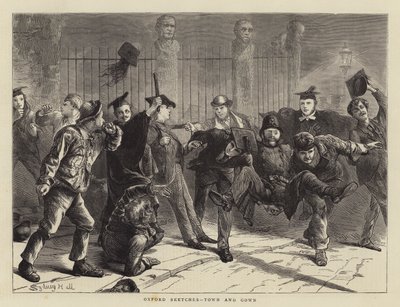 Oxford Schetsen, Stad en Gown door Sydney Prior Hall