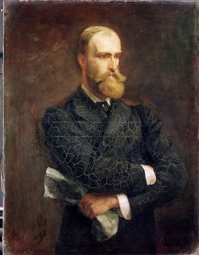 Portret van Charles Stewart Parnell (1846-91) door Sydney Prior Hall