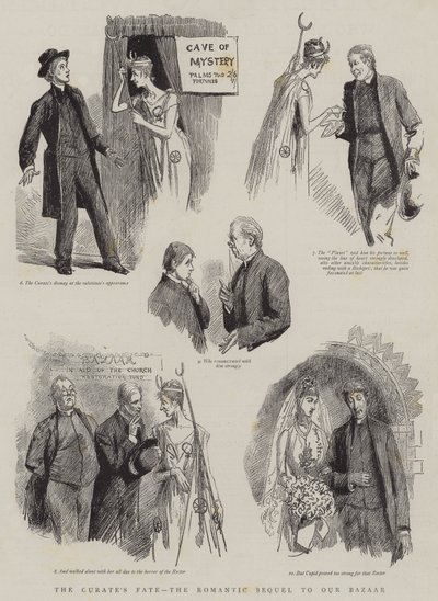 Het lot van de kapelaan, het romantische vervolg op onze bazaar door Sydney Prior Hall