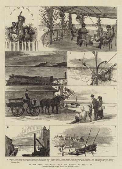 Naar het Grote Noordwesten met de Markies van Lorne, III door Sydney Prior Hall
