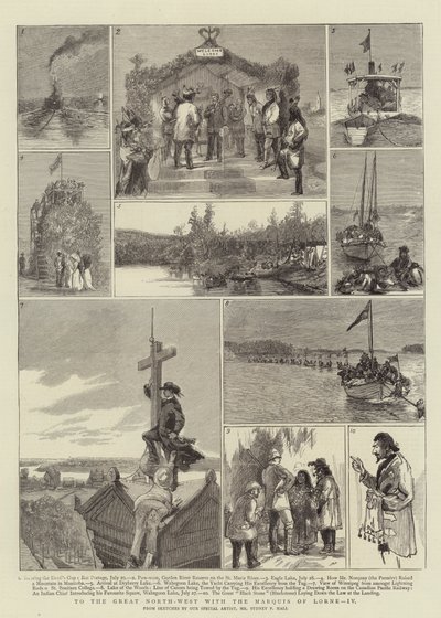 Naar het Grote Noordwesten met de Markies van Lorne, IV door Sydney Prior Hall