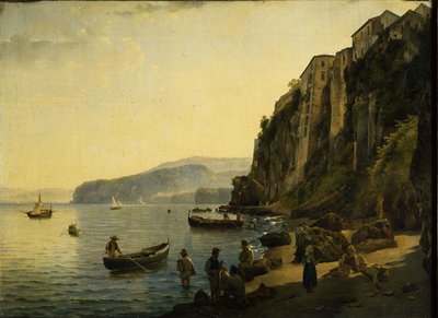 De kleine haven van Sorrento door Sylvester Feodosiyevich Shchedrin