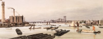 Westminster vanaf Waterloo Bridge, Londen door TS Bays