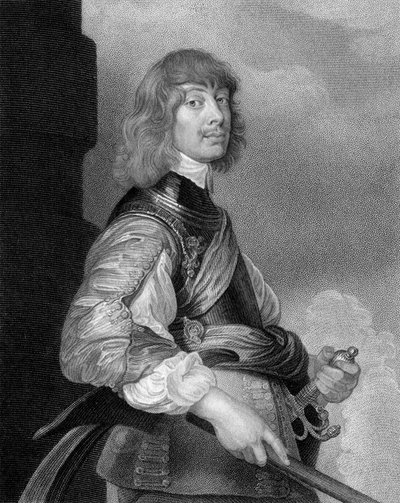 Algernon Percy, 10e Graaf van Northumberland 1602-1668, 1824 door T. A. Dean