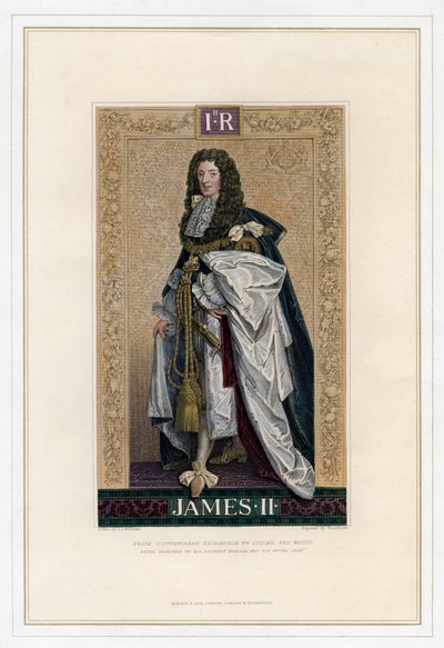 James II, Koning van Engeland, Schotland en Ierland door T. Brown