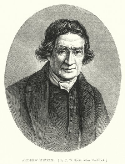 Andrew Meikle (gravure) door T. D. (after) Scott