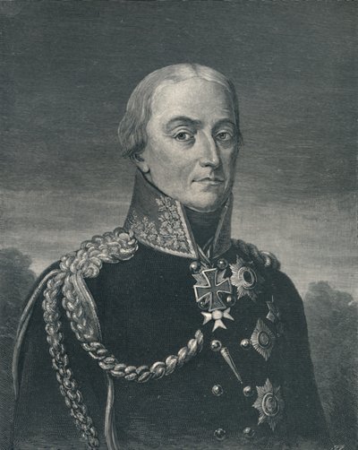Friedrich Wilhelm Von Bülow, c1810, 1896 door T. Johnson