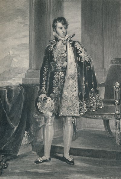 Prins Camillo Borghese - Tweede echtgenoot van Pauline Bonaparte, ca. 1810, 1896 door T. Johnson