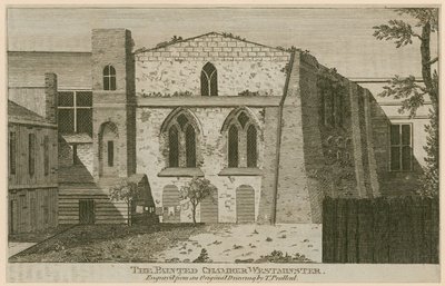 De Geschilderde Kamer, Westminster Palace, Londen door T. Prattent
