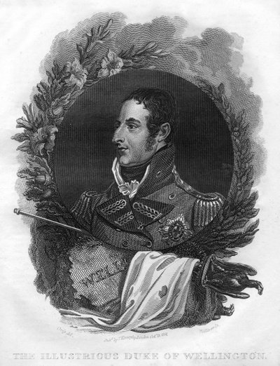 Arthur Wellesley, de 1e Hertog van Wellington 1769-1852, 1816 door T. Wallis