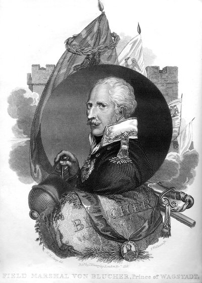 Veldmaarschalk von Blucher, Prins van Wagstadt, 1816 door T. Wallis