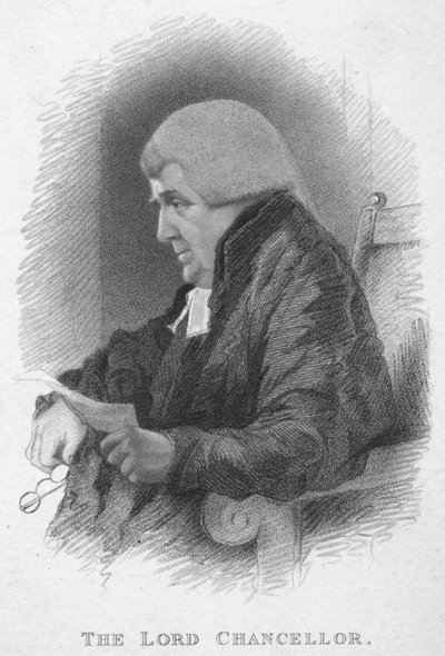 De Lord Chancellor, ca. 1820 door T. Wright