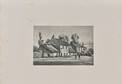 De Wheat Sheaf Inn, bij de ingang van de New Dumbarton Road door T. and R. Annan and Sons
